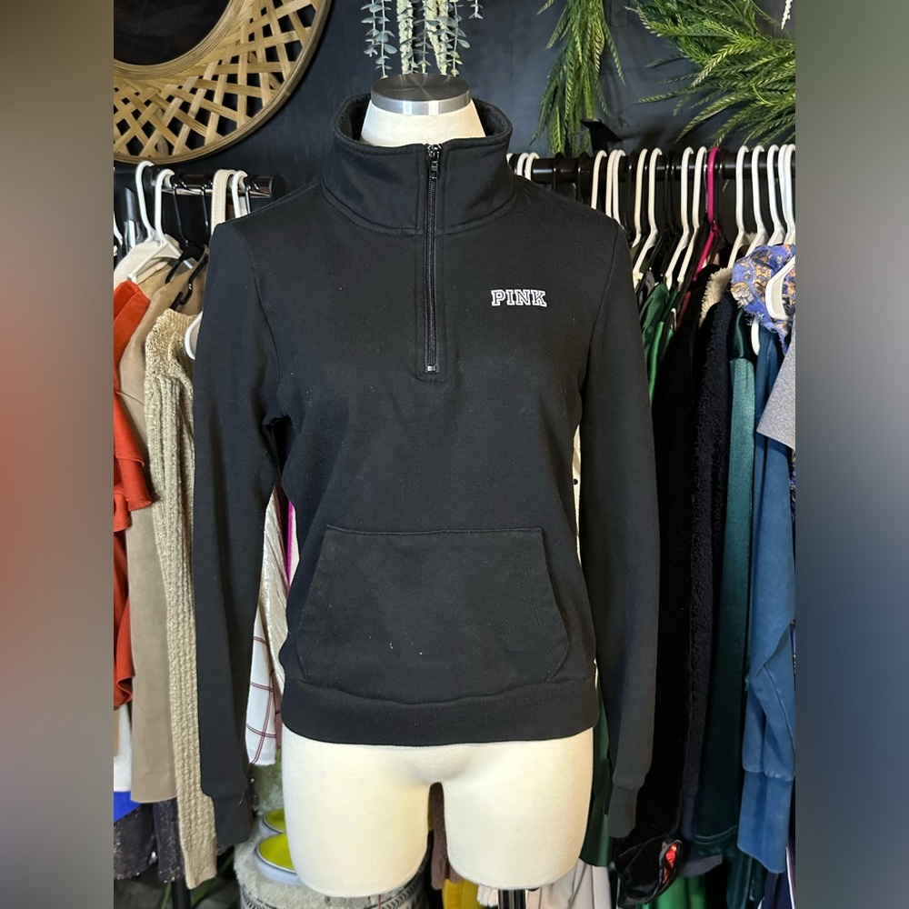 Victoria Secret PINK Half Zip Sweater